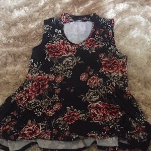 Flower print shirt